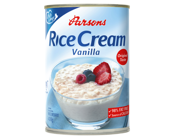 White Wings Parsons Rice Cream Vanilla 430 g