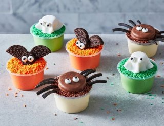 Halloween Cheesecake Cups